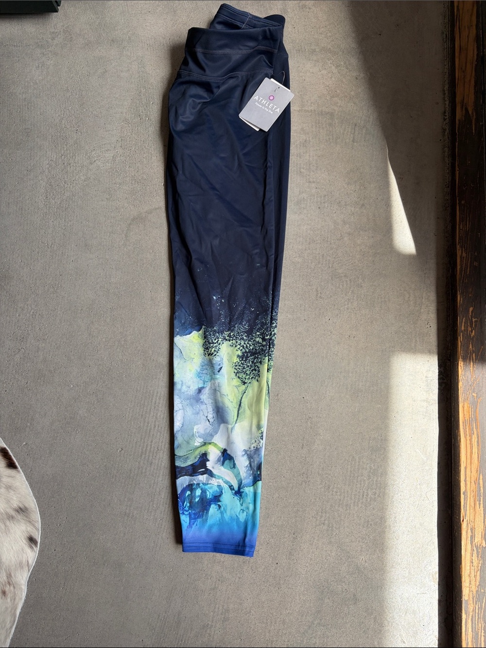 Athleta Dark Navy High-Rise Performance Leggings - Mercury Sonar